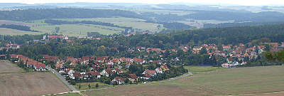 Blick auf Blankenhain